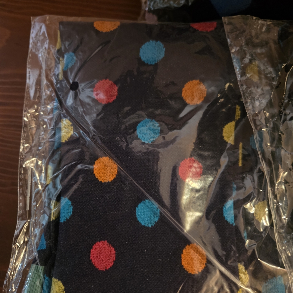Colorful Polka Dot and Heart Patterned Compression Socks - Picture 5 of 5